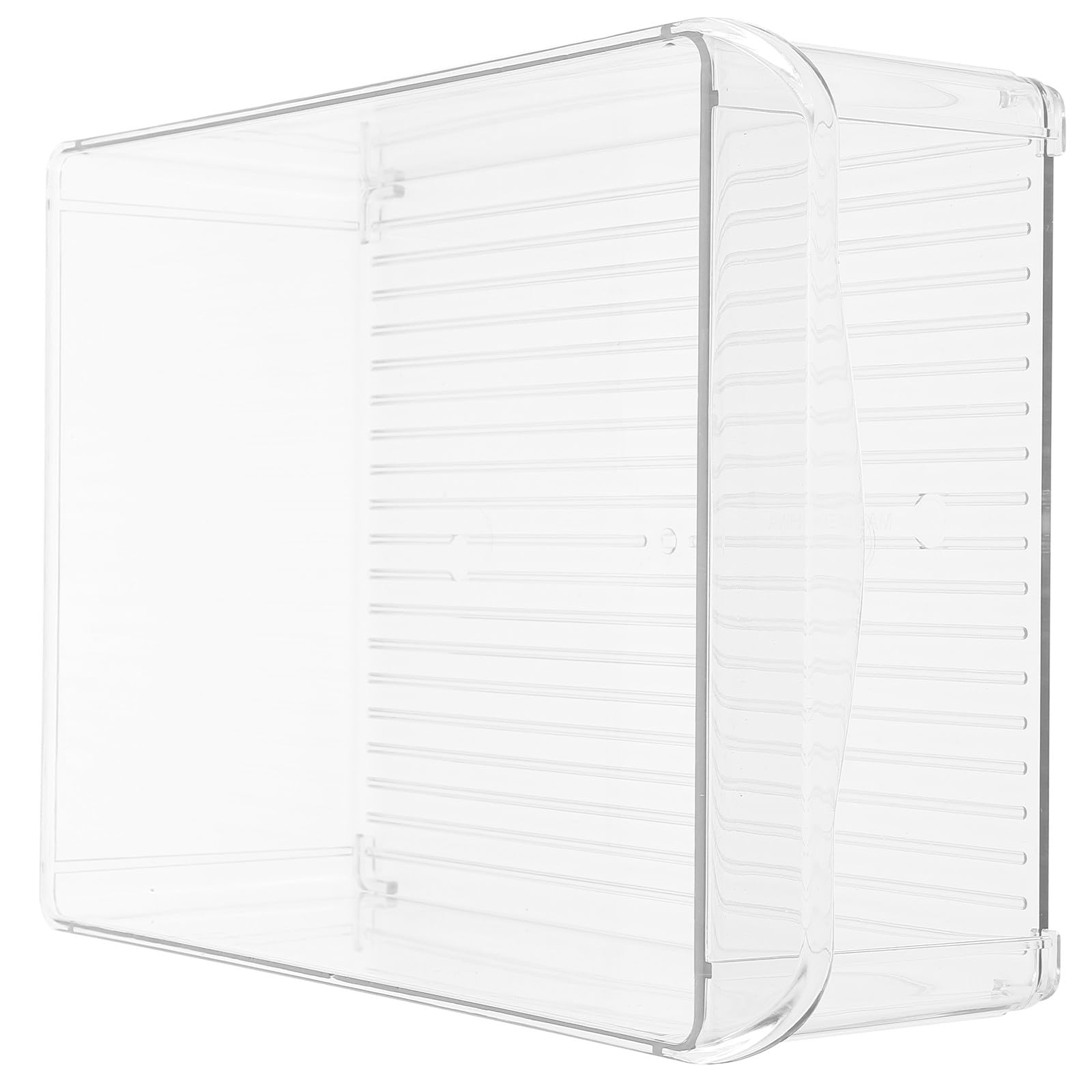 Plástico Caja de Conservación Blanco Apilable para Frigorífico