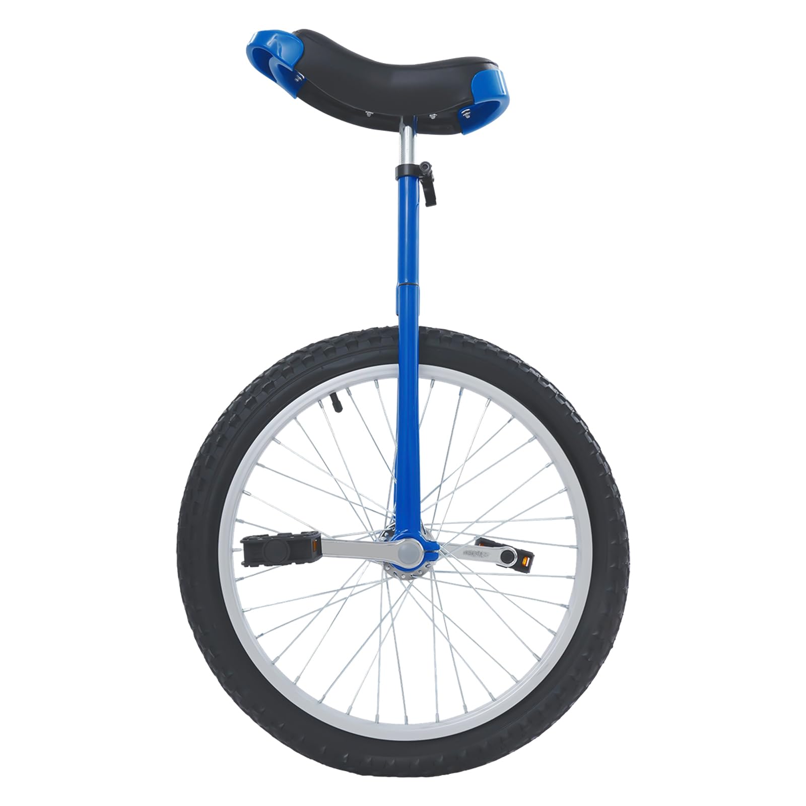 Monoroue 45,7 cm, Monoroue d'entraînement à l'équilibre, hauteur réglable, avec poignée et selle ergonomique, pour enfants, adultes et professionnels des sports de plein air, unisexe