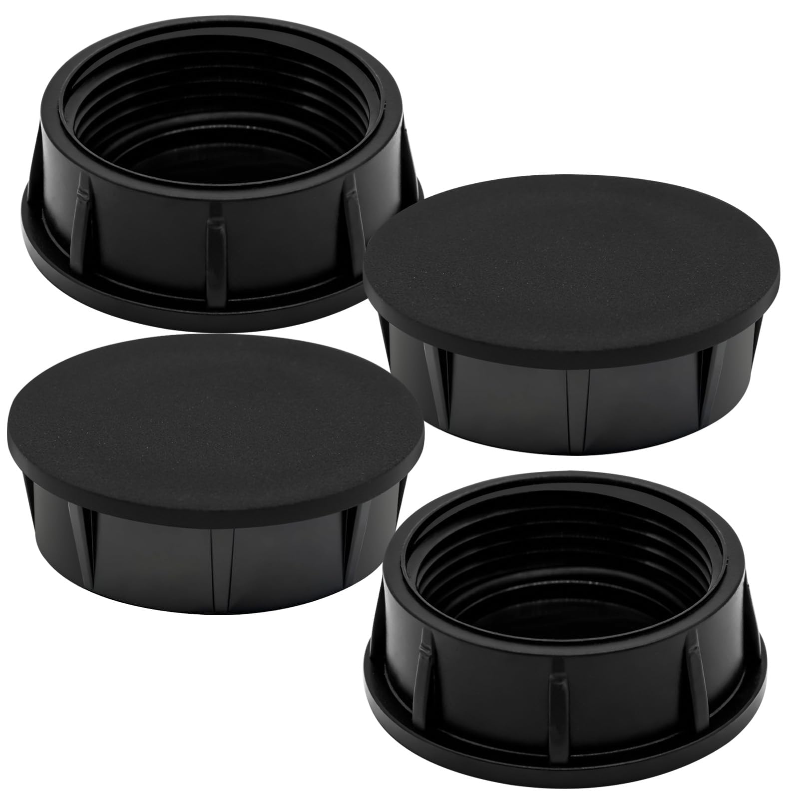 CYUXING 4Pcs Sprinkler Head Caps Suitable for Rainbird 1800 Series Sprinklers, Rain Bird Sprinkler Head Cover Replacement for UV-Resistant Abs & Nitrile Rubber O-Ring 1800xc Model
