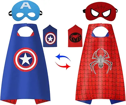 Superhero Capes for Kids Dress up Costumes Felt...