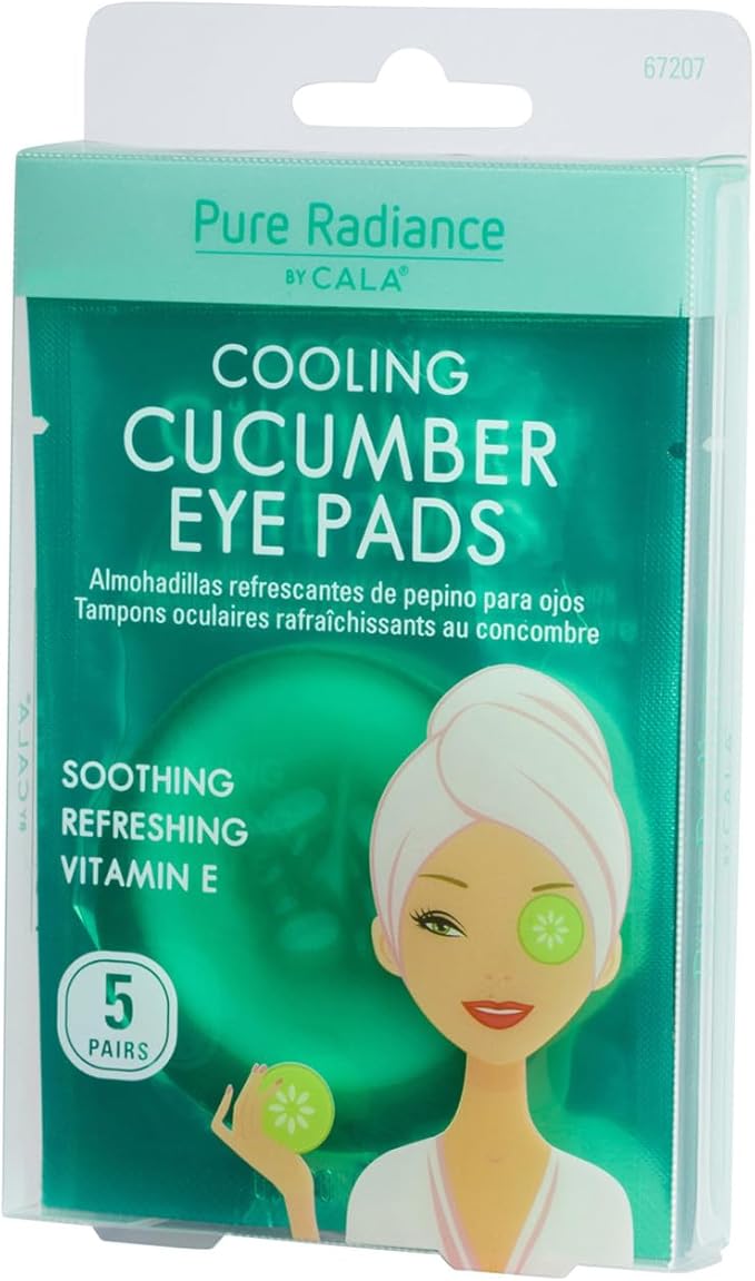 Cala Cooling cucumber eye pads 5 count, 5 Count Amazon.ca Beauty & Personal Care