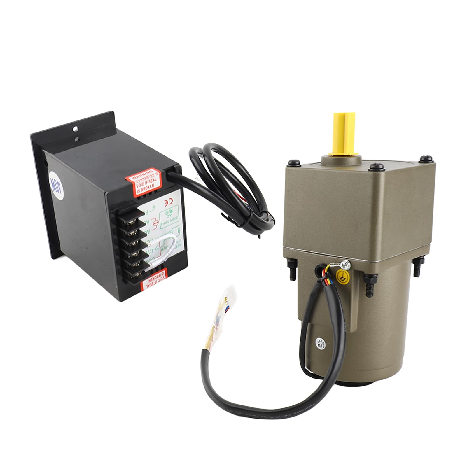 Semme Motor de Engranaje Asíncrono Monofásico de CA 40 W con Velocidad Vibración de bajo Ruido Energéticamente Eficiente para Máquinas Herramienta de Embalaje e Industrias de Transporte (Relación de