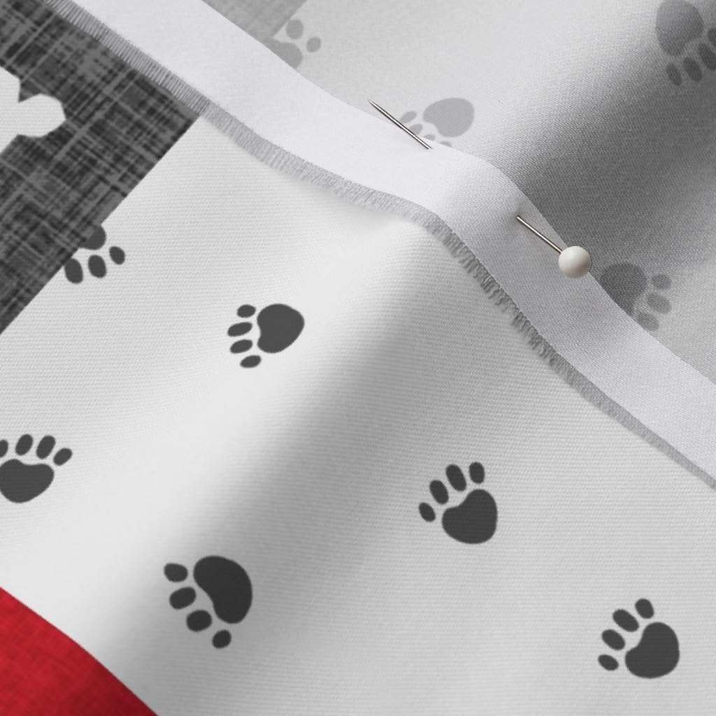 Spoonflower Fabric - Corgi Cheater Quilt Dogs Breeds Nursery Welsh Corgis Plaid Pets Pet Printed on Organic Cotton Sateen Fabric by The Yard - Sewing Quilting Apparel Home Decor