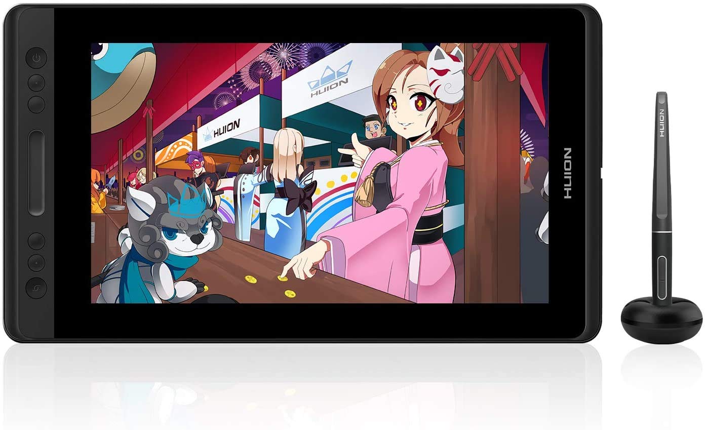 HUION KAMVAS Pro 13 Graphics Drawing Monitor with Stand, Full