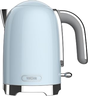 Tower Premium Solace Electric Kettle 1.7L, 1350W | Full Metal Body, Rapid Boil in 45 Seconds, Auto Shut-Off, Boil-Dry Prot Price In India