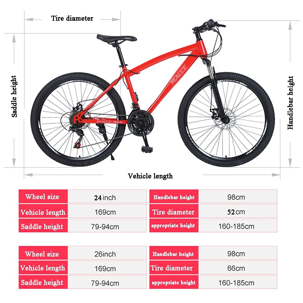 Children's Bicycle 24/26 Inch Mountain Bike Mountain Trail