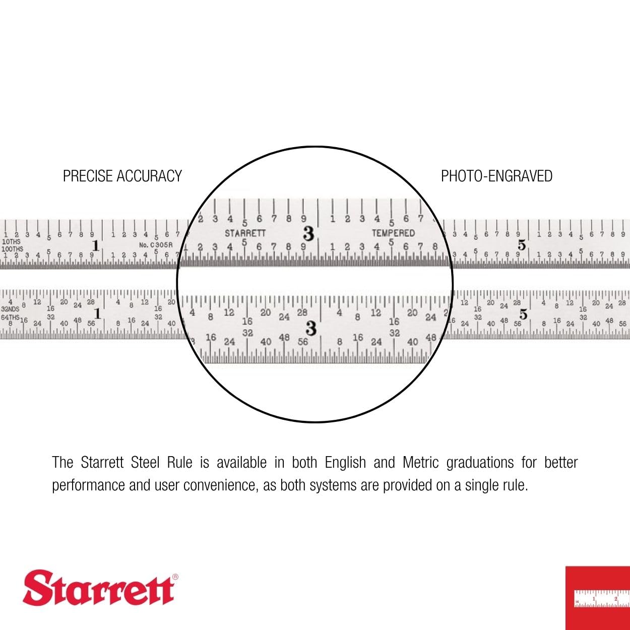 Starrett C636-500 - Regla (500 mm)