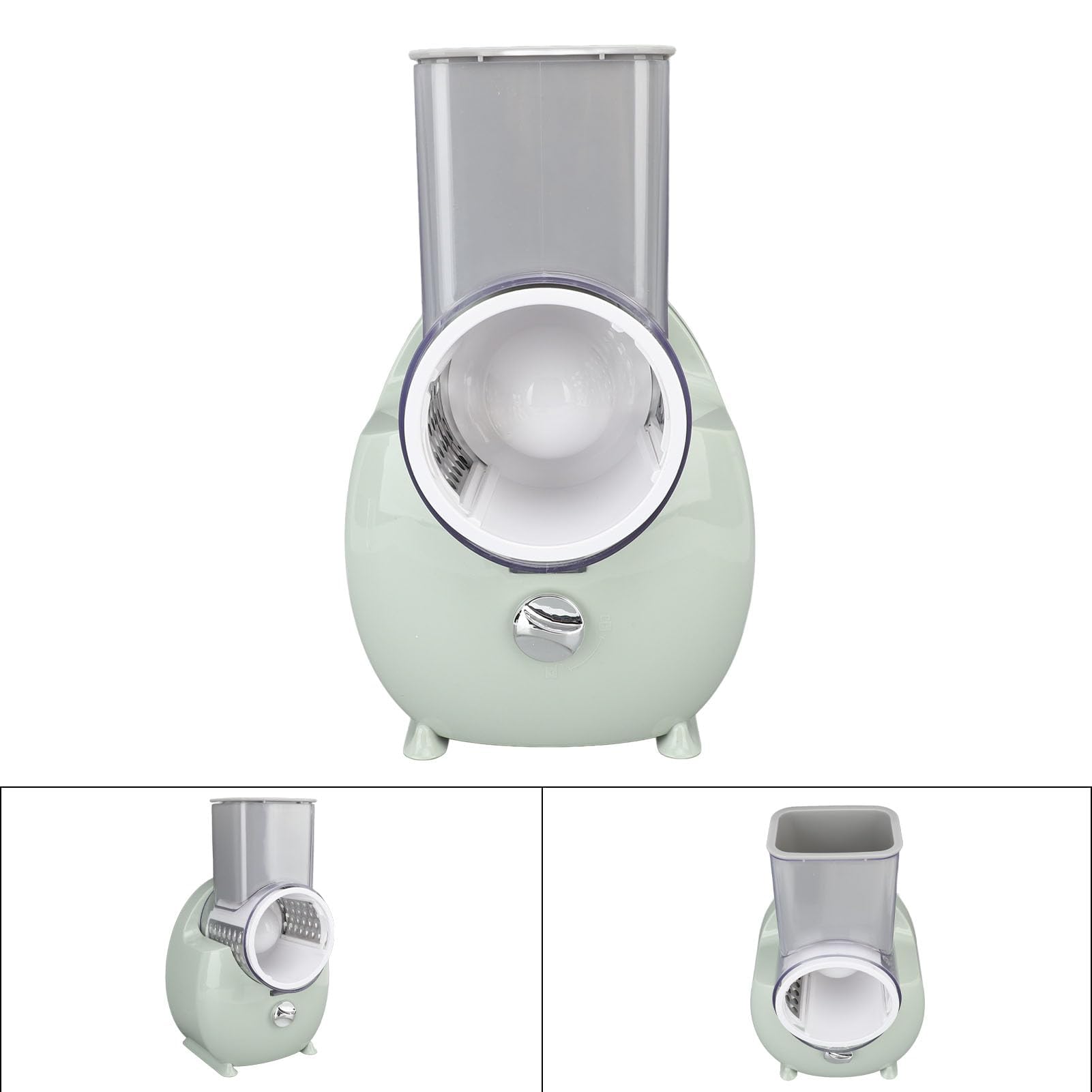 Grattugia elettrica, Affetta Verdure Elettriche Affetta Patate Chopper Multifunzione Affetta Verdure Elettriche Trituratore per Verdure Carote Carote Patate (Green)