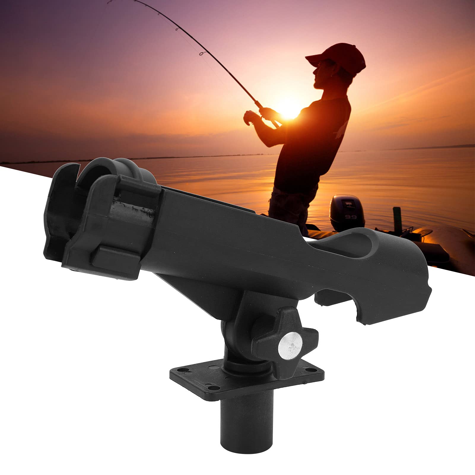 Trasportatore Per Canne Da Pesca Da 4 Posti, Nuovo Design, Colore Rosso, Plastica Rigida USA