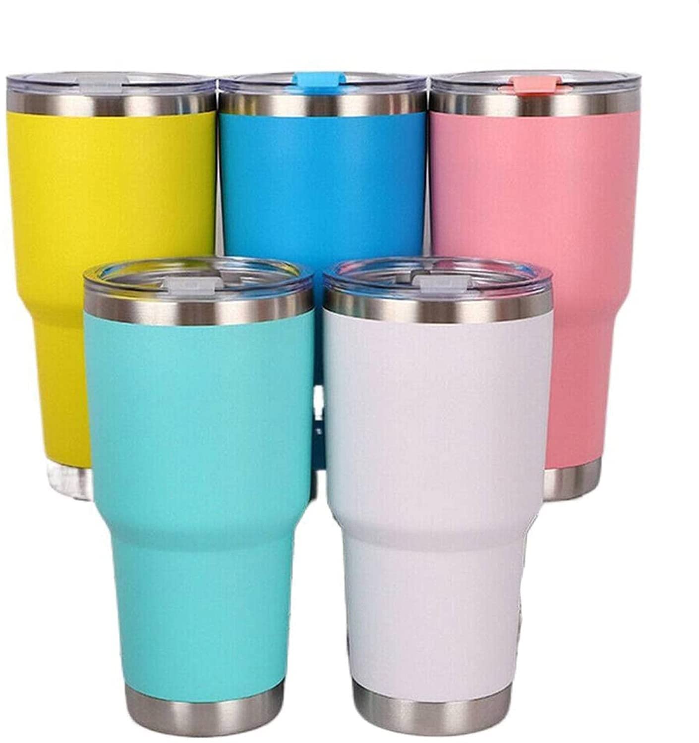 Botella de Agua de 1000 ml, Vaso de vacío con Aislamiento de Doble Pared, Taza de café de Viaje, Taza térmica de Acero Inoxidable.