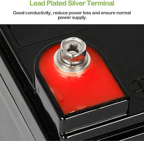 Miniatura 5 de WEIZE Batería de ciclo profundo de 12V 35AH para scooter Pride Mobility Jazzy Select silla de ruedas eléctrica, juego de 2