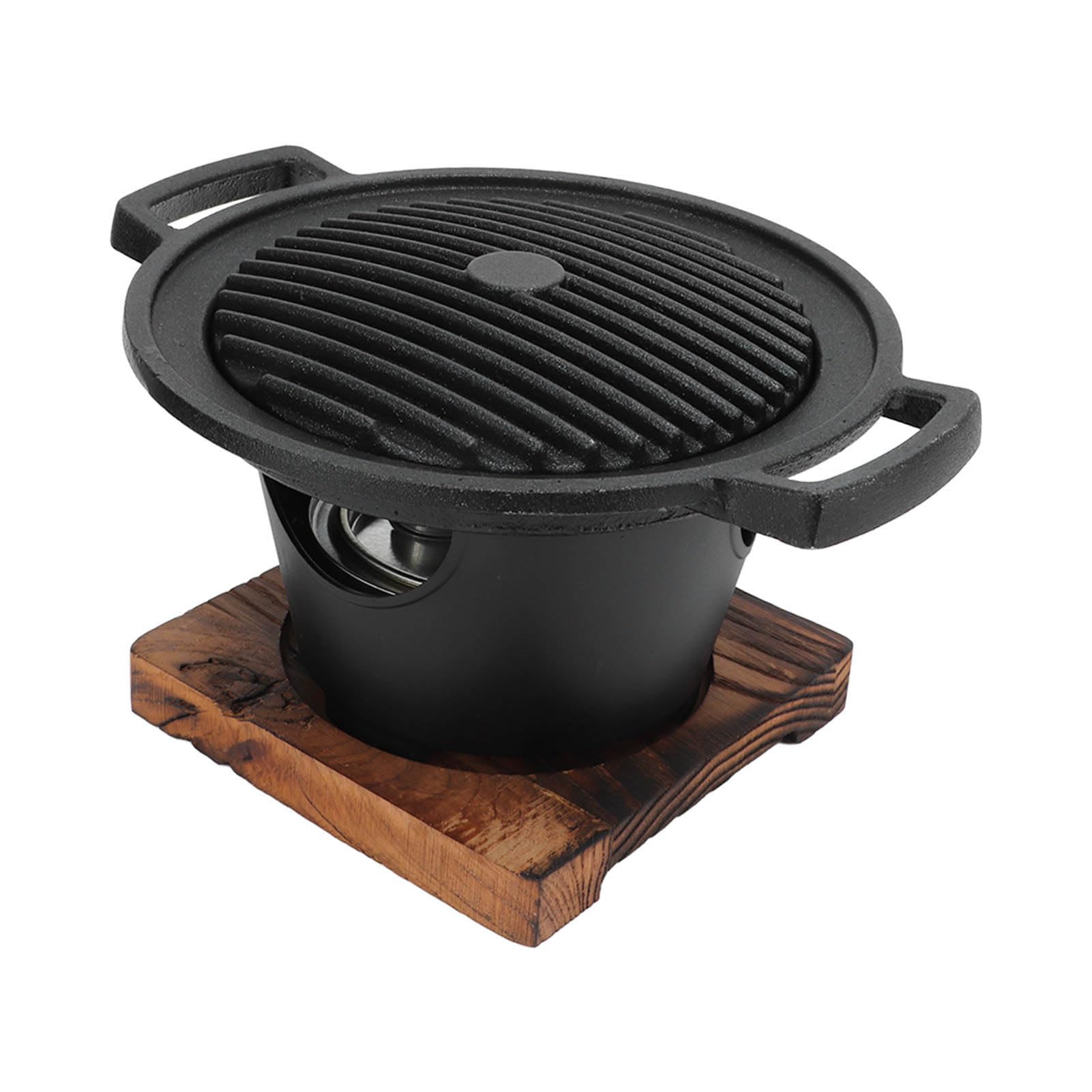 Koreanischer Barbecue-Grill, Rauchfrei, für eine Person, Mini-BBQ-Grill, Japanische Barbecue-Pfanne für zu Hause