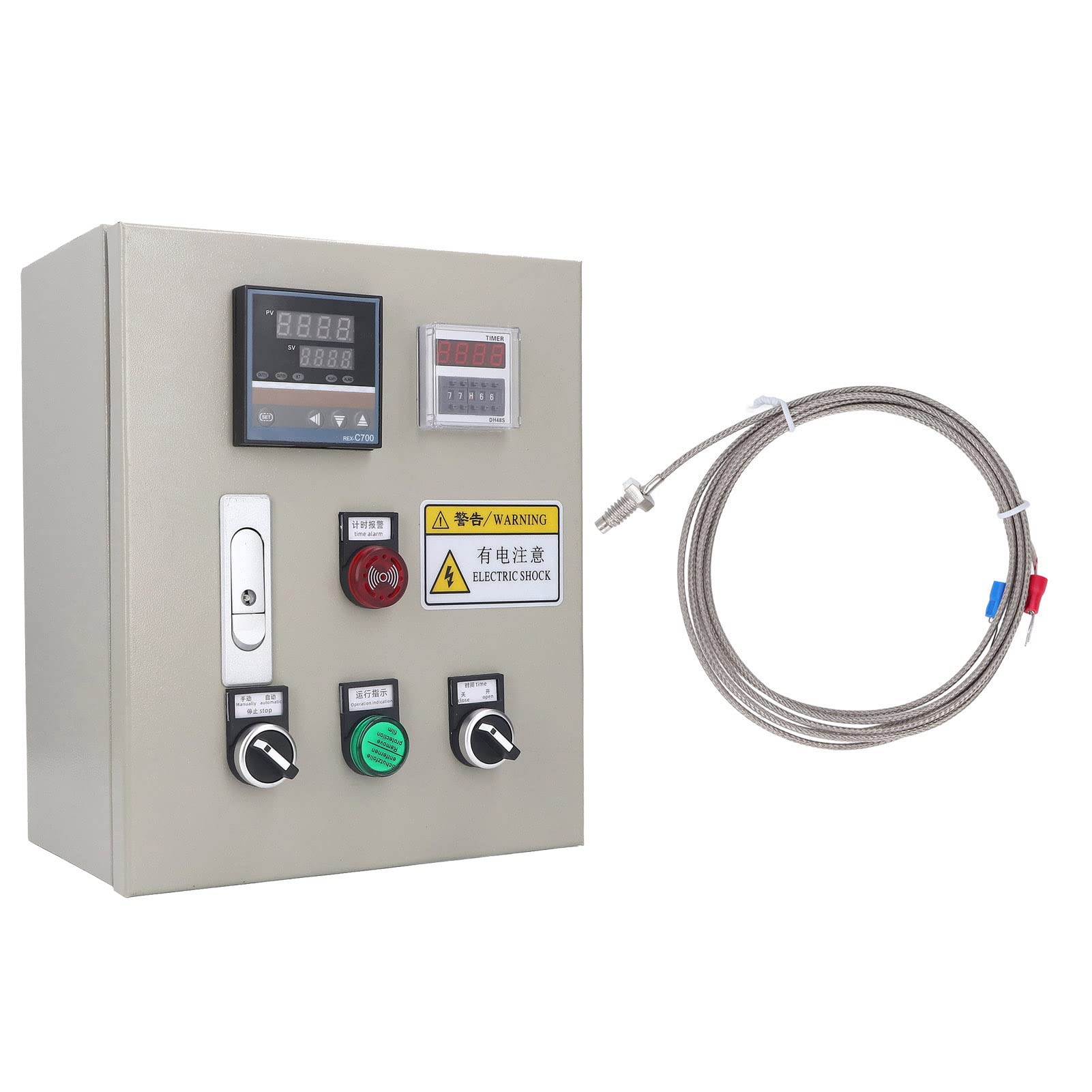 Kontroler Temperatury Niezawodne Inteligentne Sterowanie PID 0-400 ℃ dla IR Far Infrared Oven, Zarejestrowana Termopara