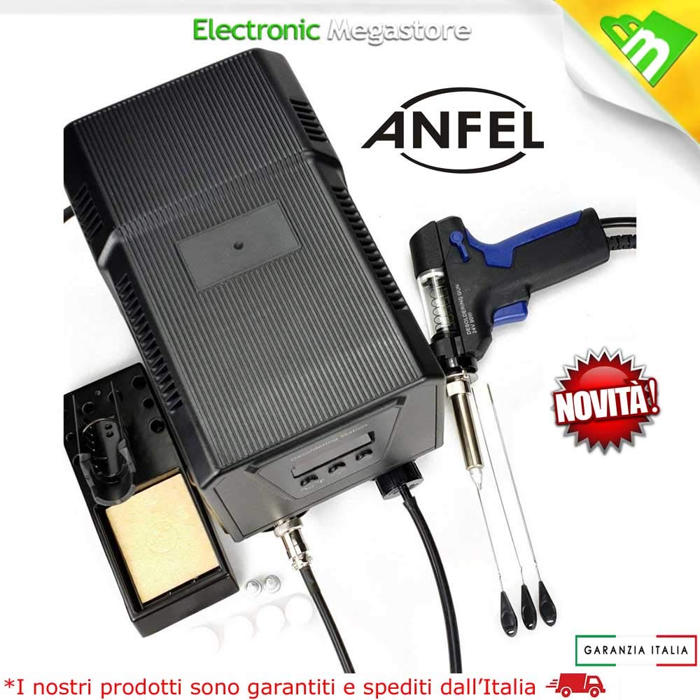 DISSALDATORE ZD-8925 STAZIONE PISTOLA DISSALDANTE DESOLDERING STATION DESOLDER