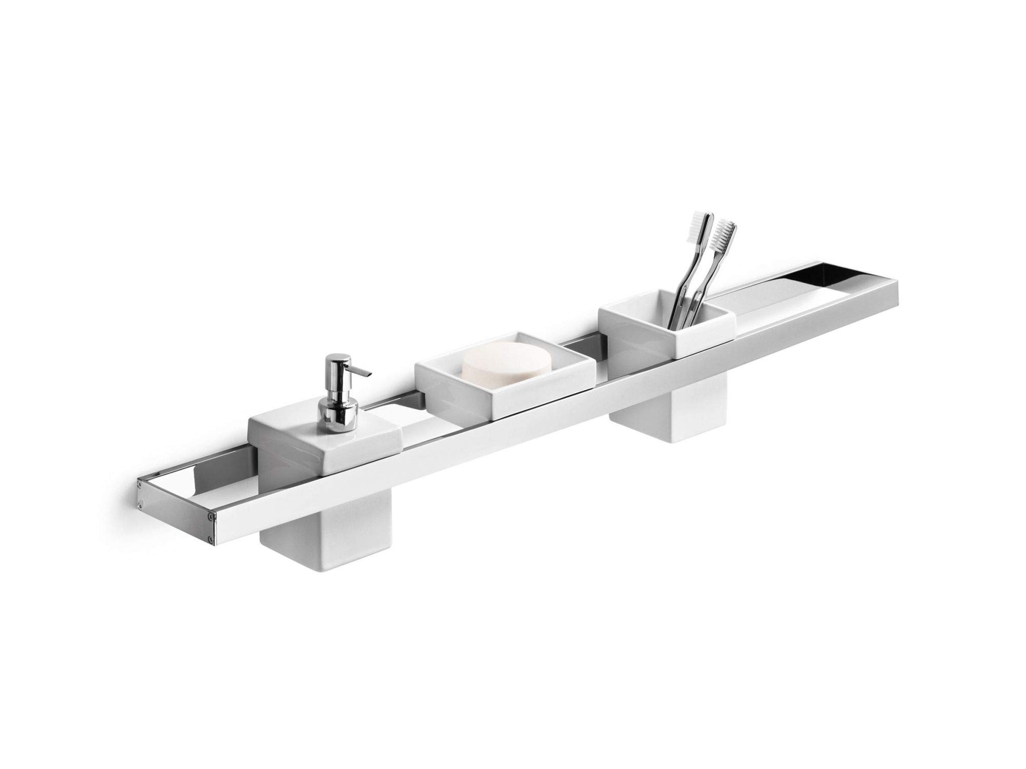 Amazon.co.jp: WS BathコレクションSkuara 52813.29タオルバー 11.8 