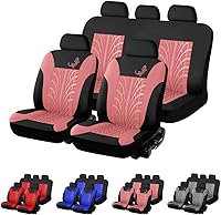 Vista 17 de Car Floor mat for Mazda 2 Mazda2 2007-2019 Blue Seat Covers for Sedan, Truck, SUV 1 Set of Polyester Cloth Bucket Seat Covers （Front Seats）