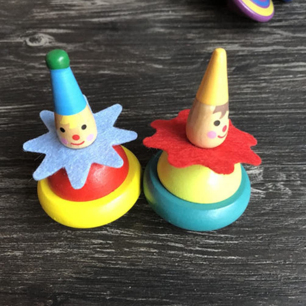 4pcs Spinning Top Children Supply Kids Toy Gyro Toy Kids Supply Adorable Children Toy Children Accessory Kids Accessory Interesting Kids Gyro Household Children Toy