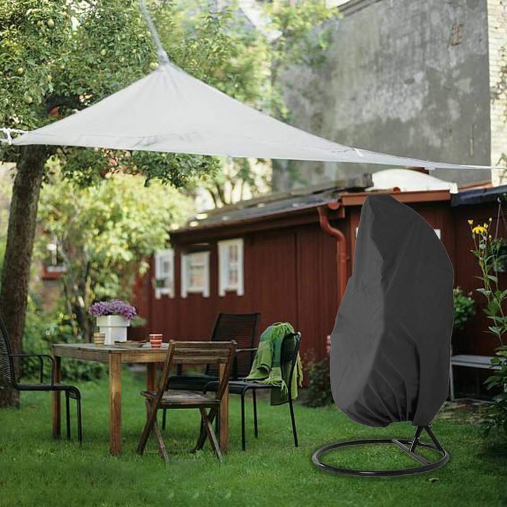 Funda Protectora Para Silla Colgante Huevo | Impermeable Y Resistente UV 190x115cm Con Bolsa De Almacenaje