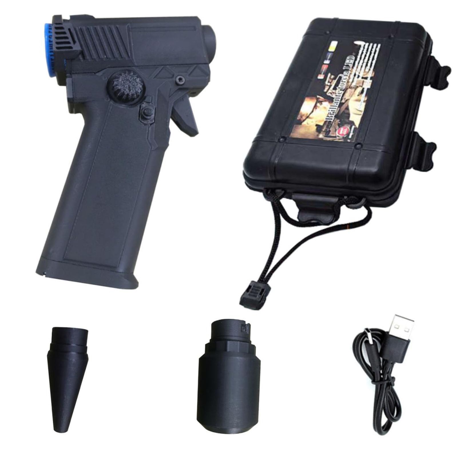 Potente aspirapolvere ad aria compressa con motore brushless da 110.000 giri/min, ricaricabile senza fili, per tastiera del computer e pulizia della casa, 1 pezzo
