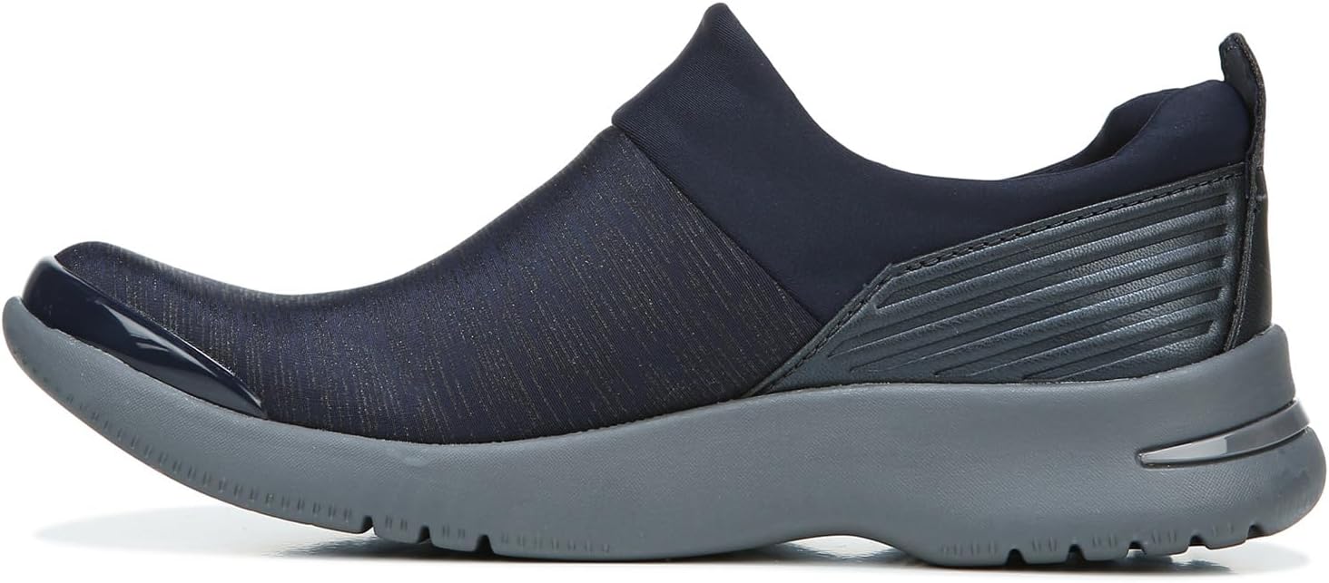 BZees Women's Axis Sneaker, Navy Brushed Heather, 8.5
