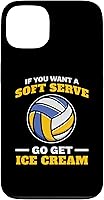Vista 7 de iPhone 16 If You Want A Soft Serve Go Get Ice Cream Girl Volleyball Case