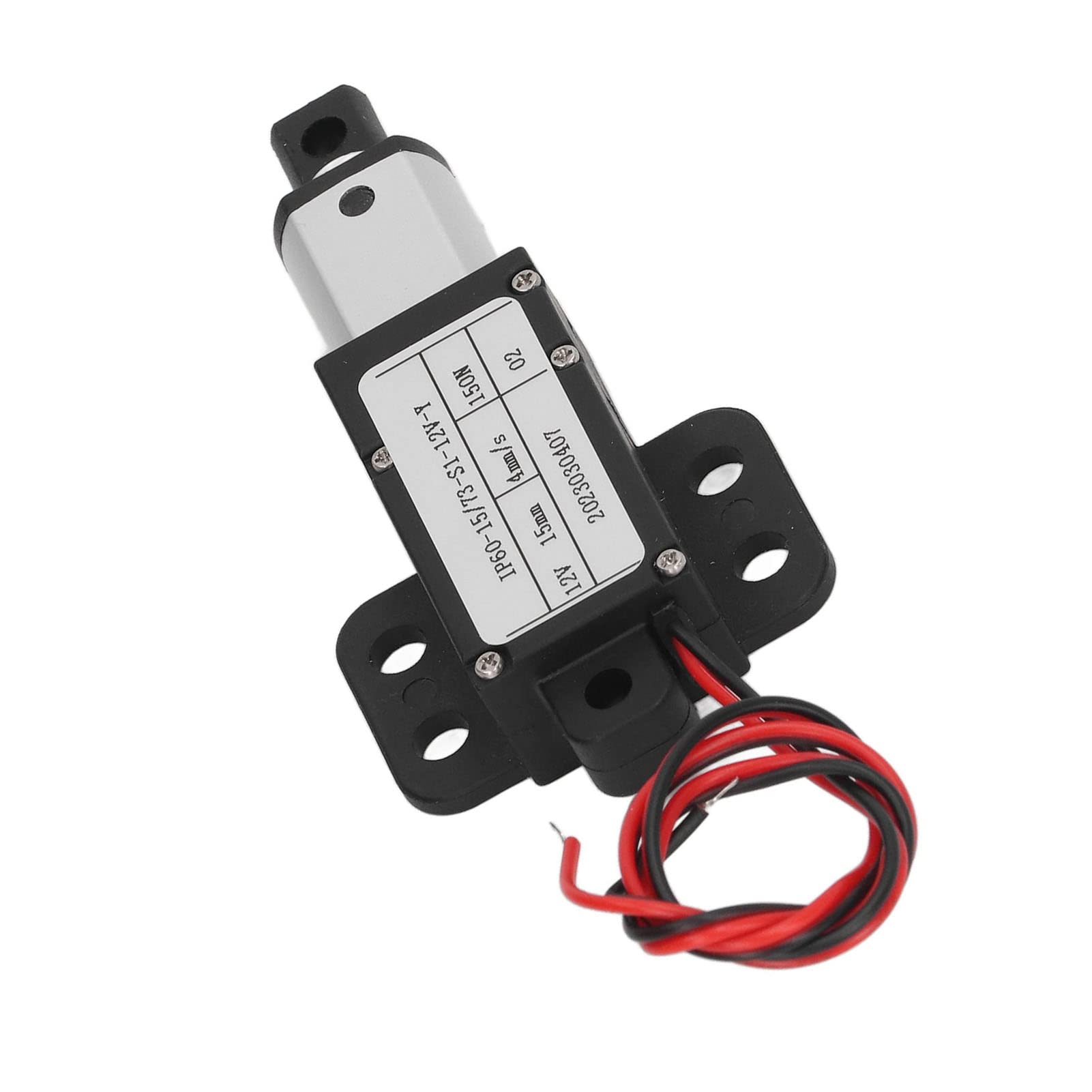Mini Electric Linear Actuator 15 mm Hub Micro Motion Actuator 12 V Linearaktuator Elektrischer Linearantrieb (Mit Halterung)