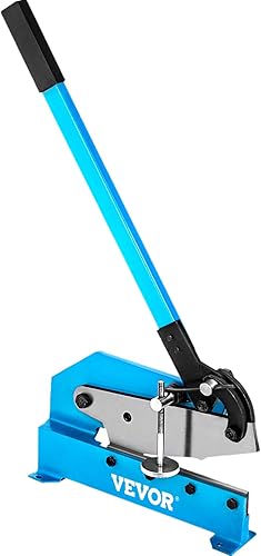 Miniatura 1 de VEVOR Cizalla de placa de mano de 8 pulgadas, cortador de metal manual de grosor de 14 de pulgada de grosor, máquina de corte de marco de acero de