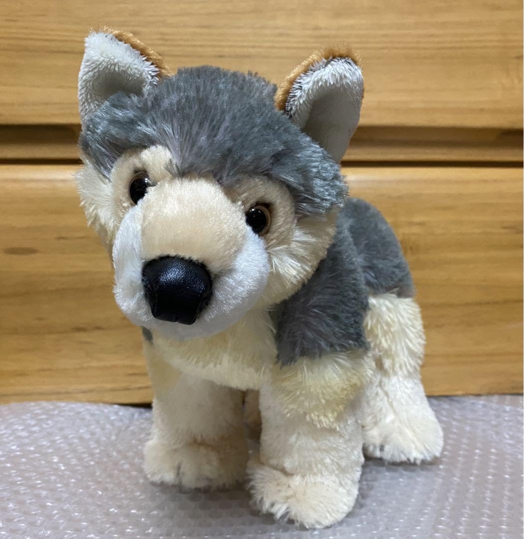 Amazon.co.jp: 旭山動物園 シンリンオオカミ ぬいぐるみ 狼