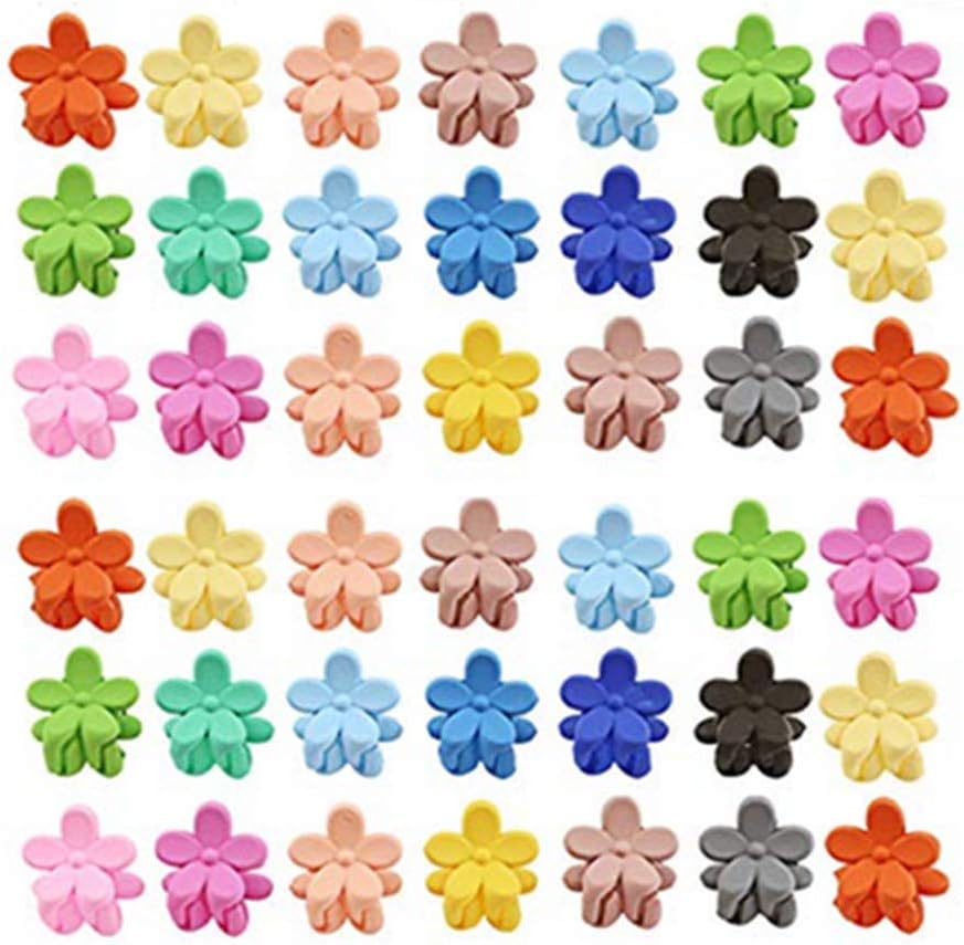 30 PCS mini hair claw clips for girls,Cute Flower Hair Pin For Little Girls Kids Accessories For Children