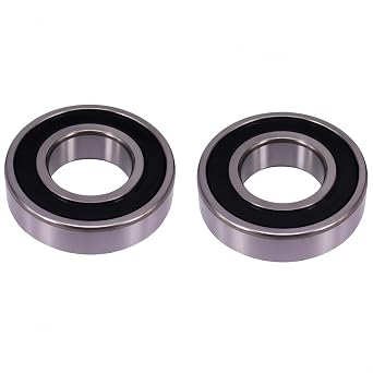 DEEG 2 PCS Ball Bearing 6206-18-2RS 1-1/8"x62x16mm for Warner Mower Clutch,Briggs and Stratton crankshaft