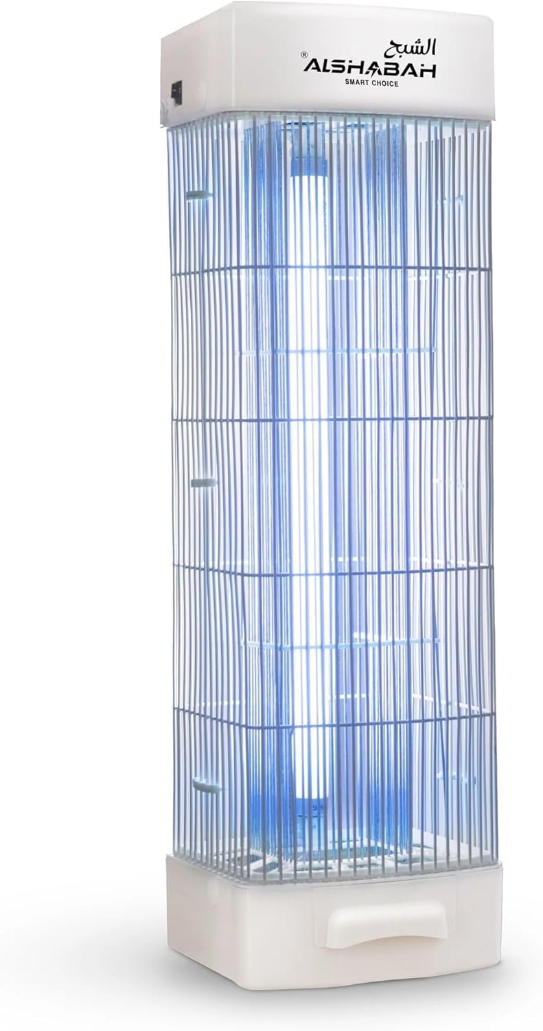 Alshabah Mosquito killer, alshabah flying insects killer, mosquito killer, mosquito killer lamp, bugg zapper, Mosquitos & flys trap-indoor & outdoor use - kills flying Insects with 3800V