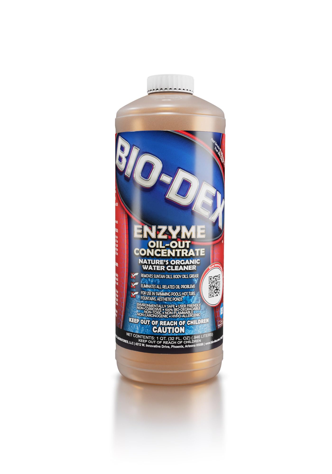 Bio-Dex Enzyme Oil Out, Quart OO132