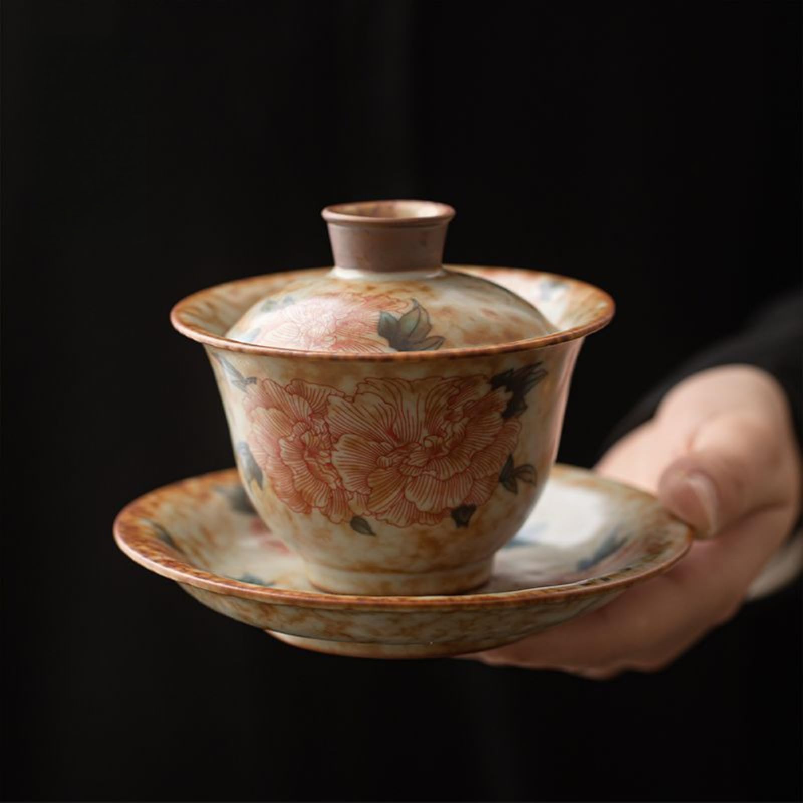 Gaiwan en céramique Ru Kiln 190 ml pour vos moments de méditation autour du thé