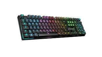 ROCCAT Suora FX, RGB Illuminated Frameless Mechanical Gaming Keyboard, JP Layout(正規保証品)(青軸) ブラック ROC-12-266-BE 61KNBXz14uL._UF350,350_QL80_.jpg