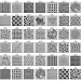 42 Pack Cookie Stencil Set Cake Decorating Stencils DIY Baking Templates Molds for Cookie Cupcake Fondant Scrapbooks Crafts Decor