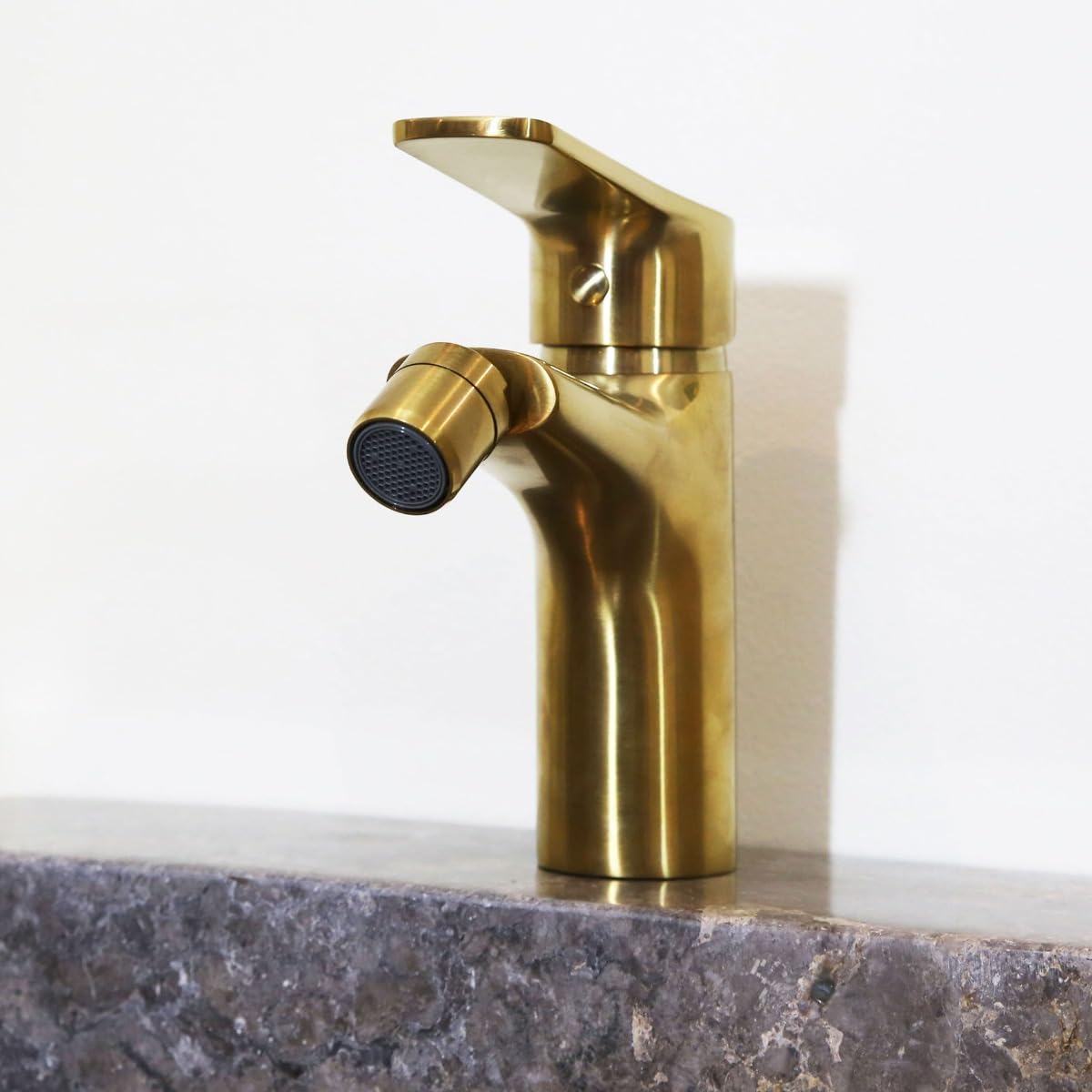 Essebagno 9023641 bateria do bidetu szczotkowane złoto