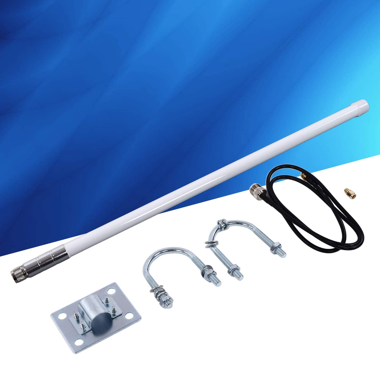 Antenne en Fibre de Verre Partiage extérieur intérieur 898 / 915MHz 9-11DBI 60cm STA RFLQ5M