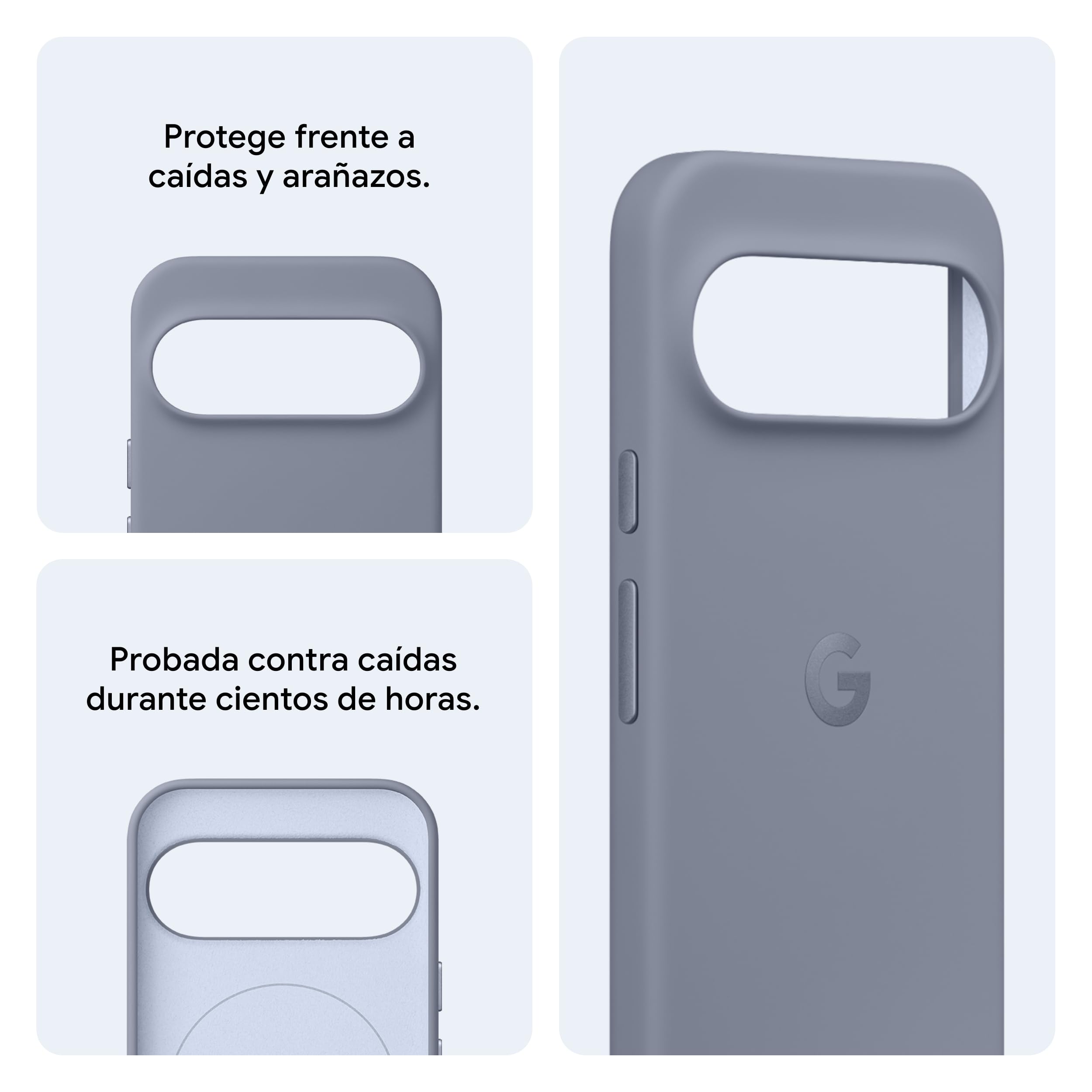 Funda Pixelsnap para Google Pixel 10 & Pixel 10 Pro - Protección Duradera - Protección con Estilo - Obsidiana (Creado por Google)