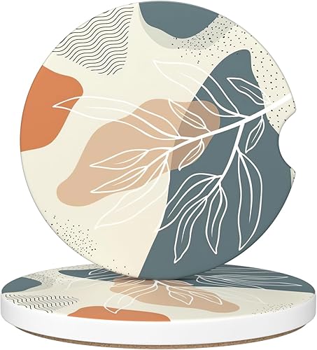 Rouidr Posavasos para automóvil, posavasos para portavasos de automóvil, paquete de 2 posavasos universales para automóvil, posavasos de acrílico