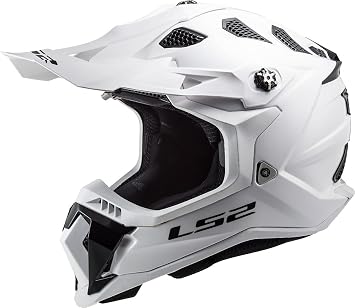 LS2, casco cross moto Subverter gloss white, XS : Amazon.it: Auto e Moto