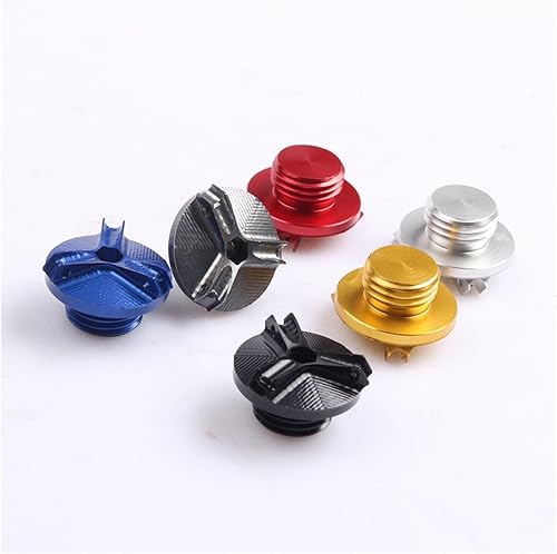 Miniatura 4 de Powersports - Tapones de gasolina para Yamaha y HA TENERE 700 Tenere700 XTZ T700 2019-2023 Tapón de drenaje de motocicleta Tapa de llenado de aceite
