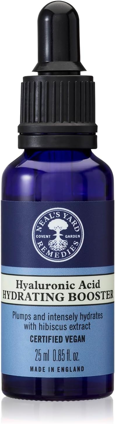Hyaluronic Acid Hydrating Booster| Plumps & Hydrates| Skincare Boosters | Certified Organic Skincare | Anti-ageing Skincare Boosters | Certified Vegan Skincare