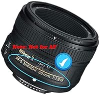 Vista 3 de Cubierta de tapa de lente de 2.283 in compatible con Nikon AF-S(No para AF), Nikkor 1.969 in f/1.8G, AF-S (no para AF) Nikkor 1.969 in f/1.4G