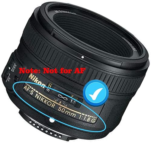 Miniatura 3 de Cubierta de tapa de lente de 2.283 in compatible con Nikon AF-S(No para AF), Nikkor 1.969 in f1.8G, AF-S (no para AF) Nikkor 1.969 in f1.4G,
