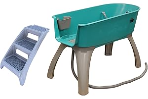 Booster Bath Elevated Pet Bathing X-Large with Step Combo