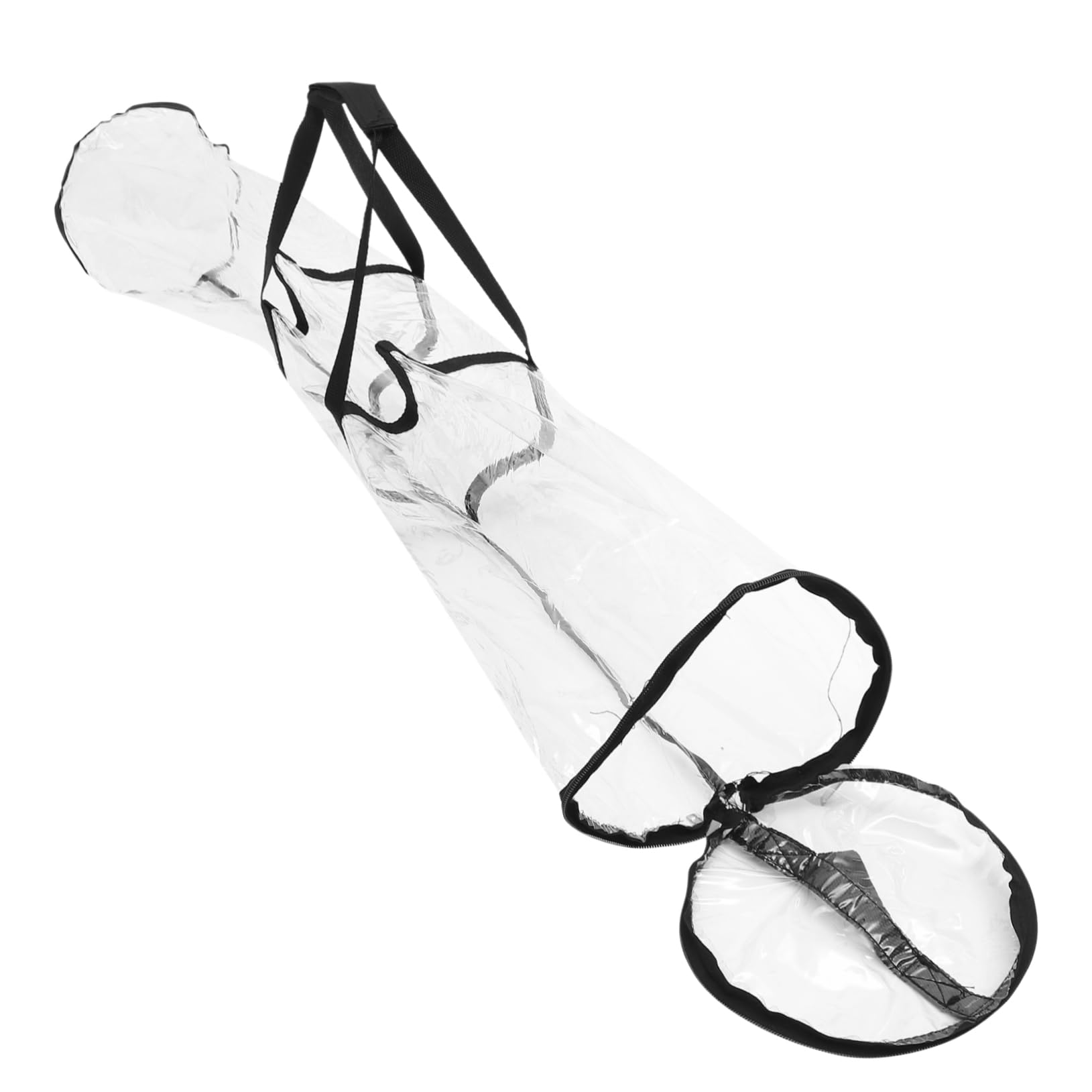 Beatifufu Christmas Storage Bag PVC Storage Container Wrapping Paper Organizer Portable Box