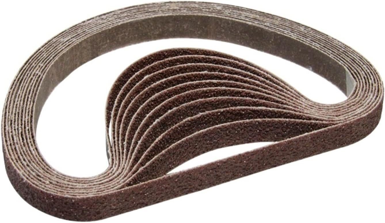 Rolka papieru ściernego, drobny papier ścierny, 10 szt. 13x457mm taśma szlifierska 1/2"x18" papier ścierny polerowanie ścierne obróbka drewna szlifierka mechaniczna akcesoria narzędziowe do obróbki dr