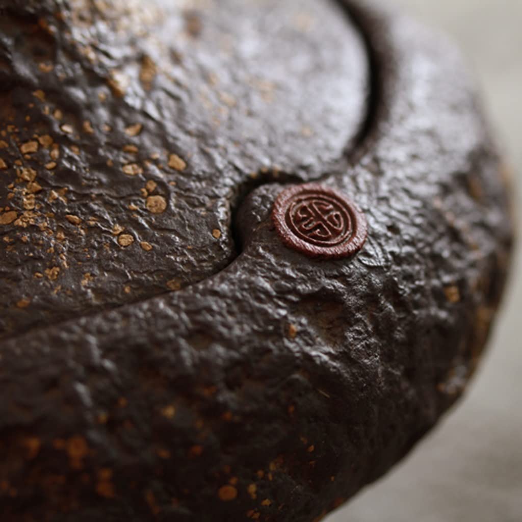 Quemador de Incienso de Reflujo Horno de incienso creativo antiguo, horno de Buda, horno de incienso de arcilla púrpura, horno de incienso de cerámica, horno de madera de agar Cascada de Incienso de A