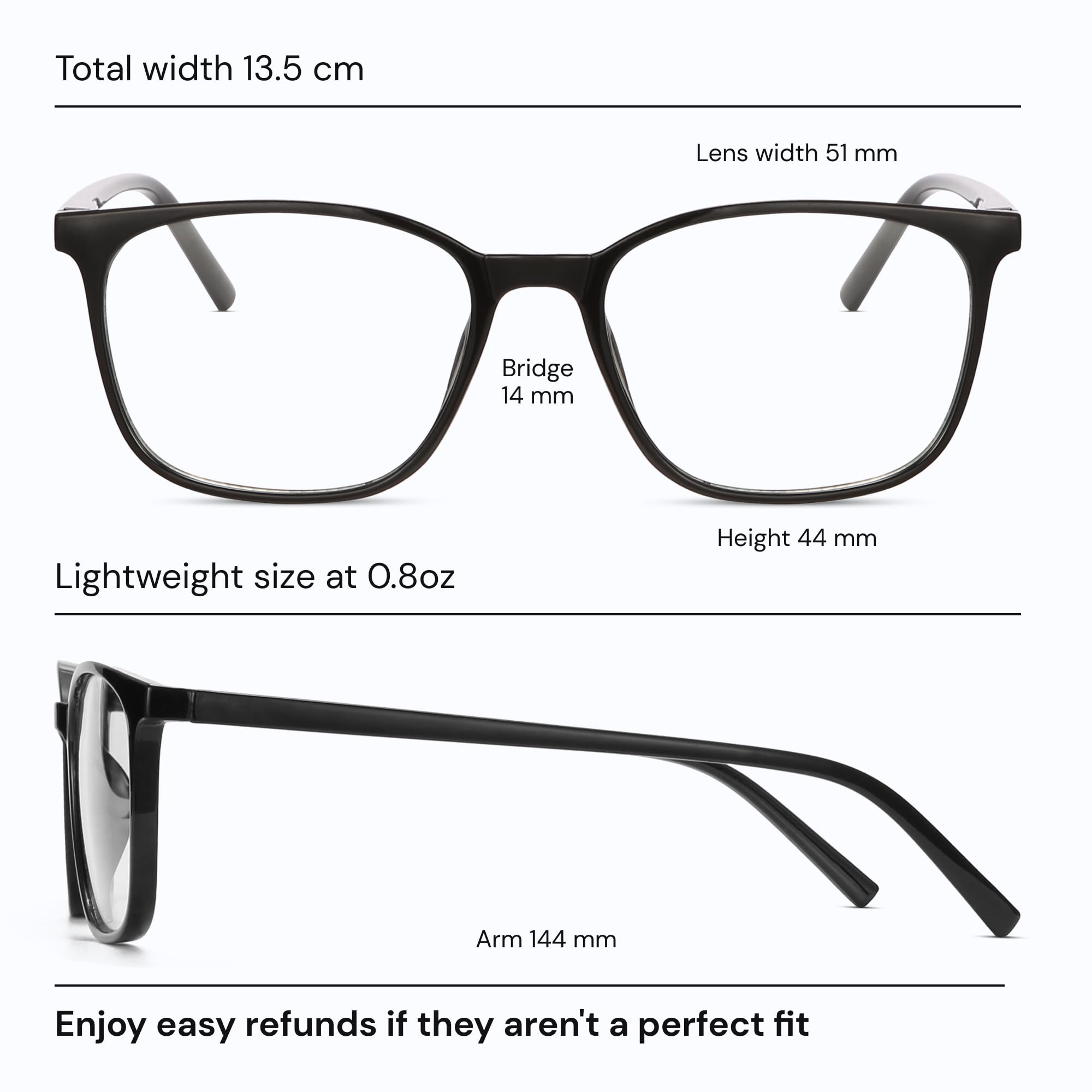 Gaoye 1806 Custodie per occhiali Unisex - Adulto