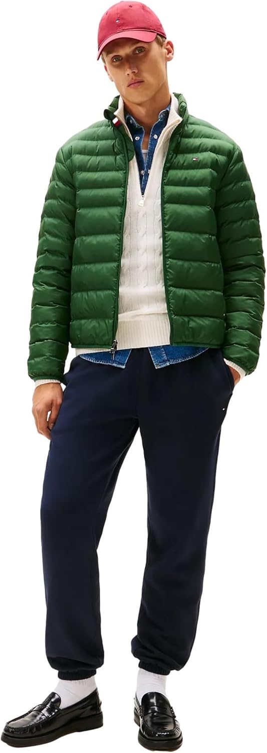 TOMMY HILFIGER Men's Real Down Insulated Packable Puffer Jacket - Image 3